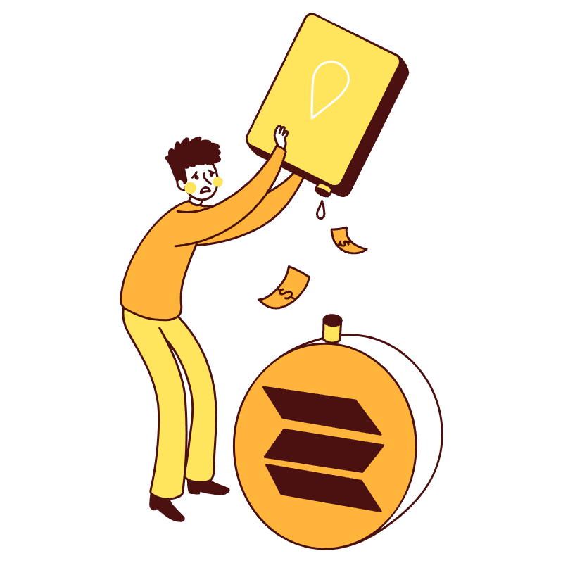 Gas Fees Ethereum Expensive Illustration from Lagos Set