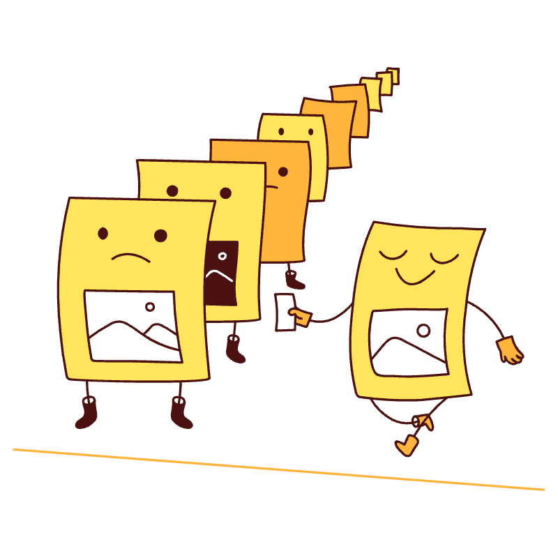 White List Person Cutting A Line Illustration from Lagos Set