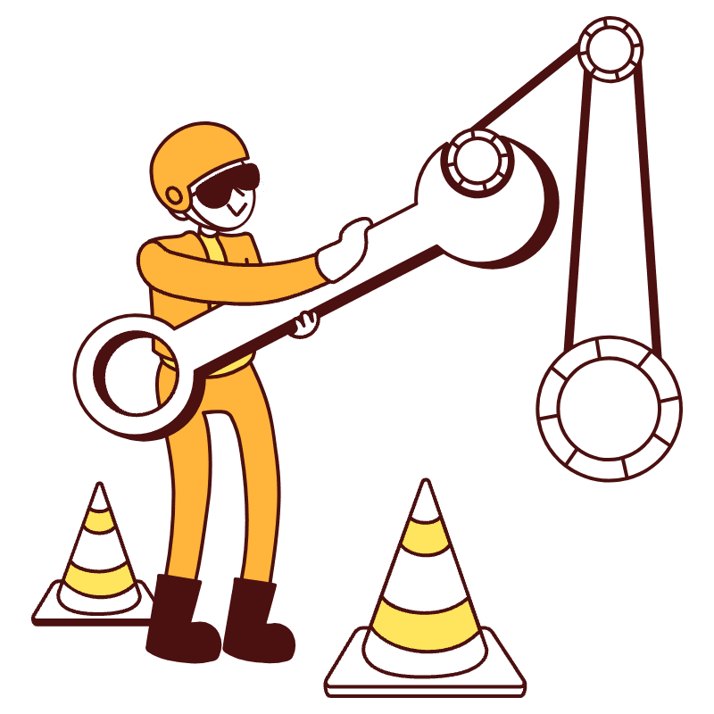 Maintenance Illustration from Lagos Set