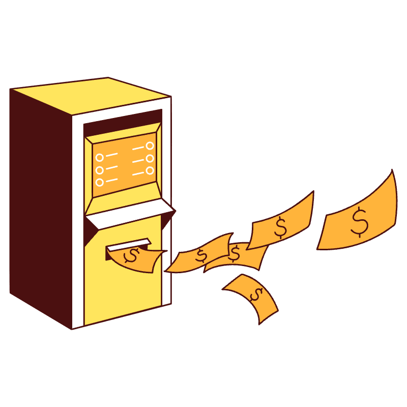 ATM Illustration from Lagos Set