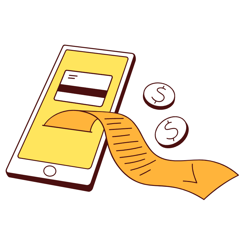 Bills Payment 2 Illustration from Lagos Set