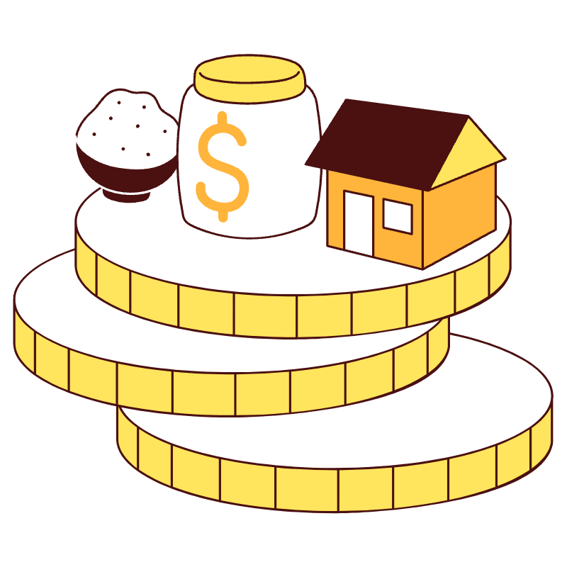 Personal Finance Illustration from Lagos Set