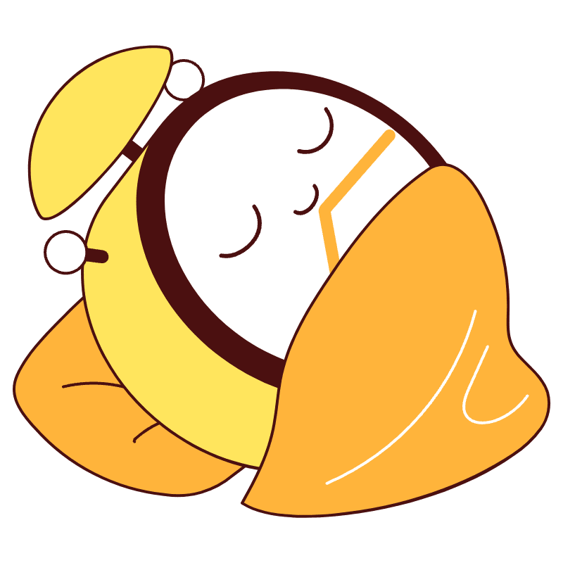 Getting Enough Sleep Illustration from Lagos Set