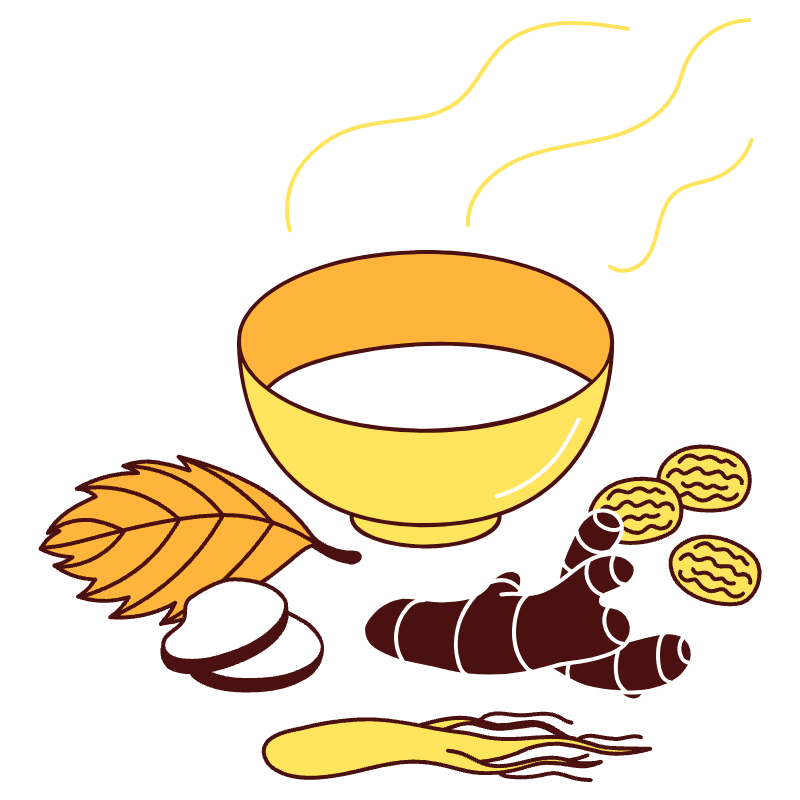 Natural Remedy Illustration from Lagos Set
