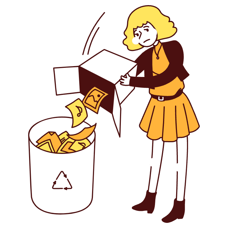 Delete Illustration from Lagos Set