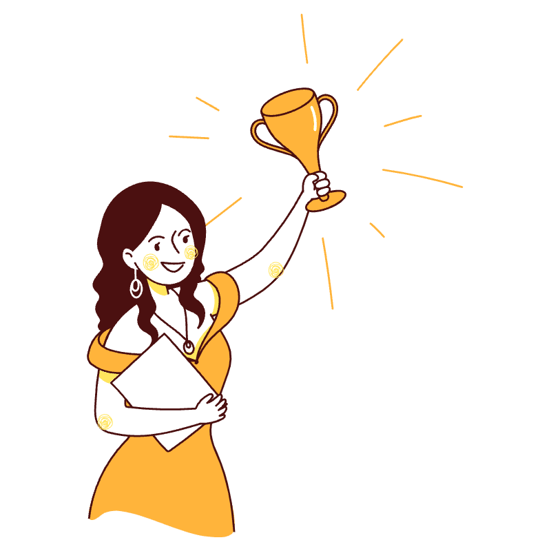 Success Illustration from Lagos Set