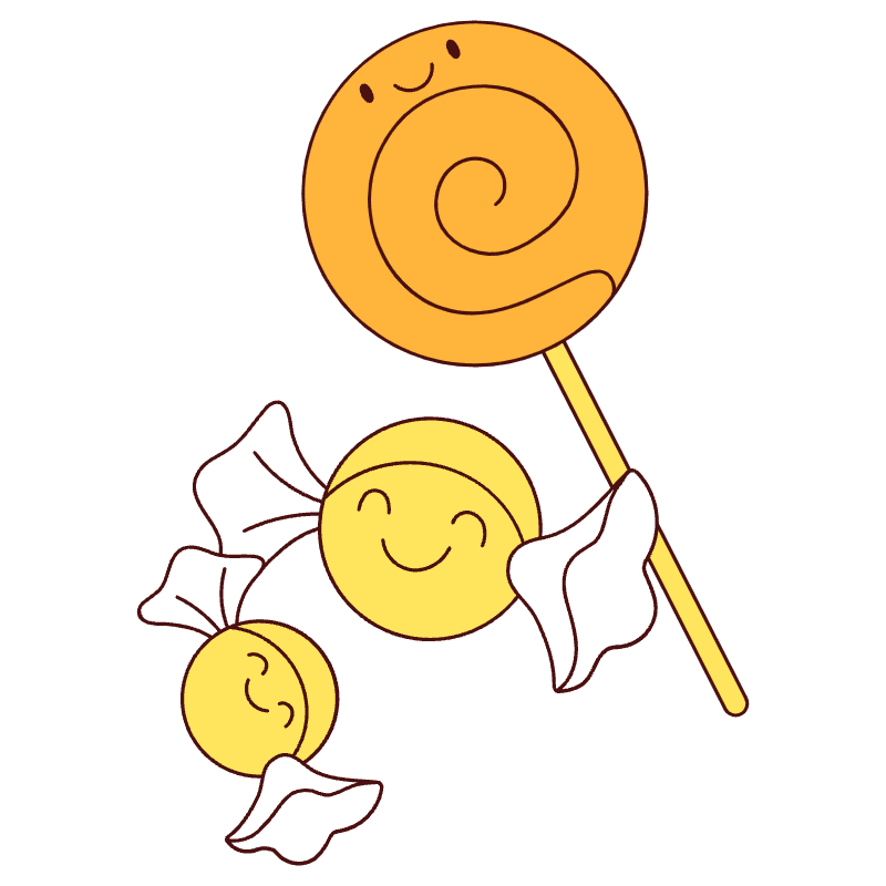 Candy Illustration from Lagos Set