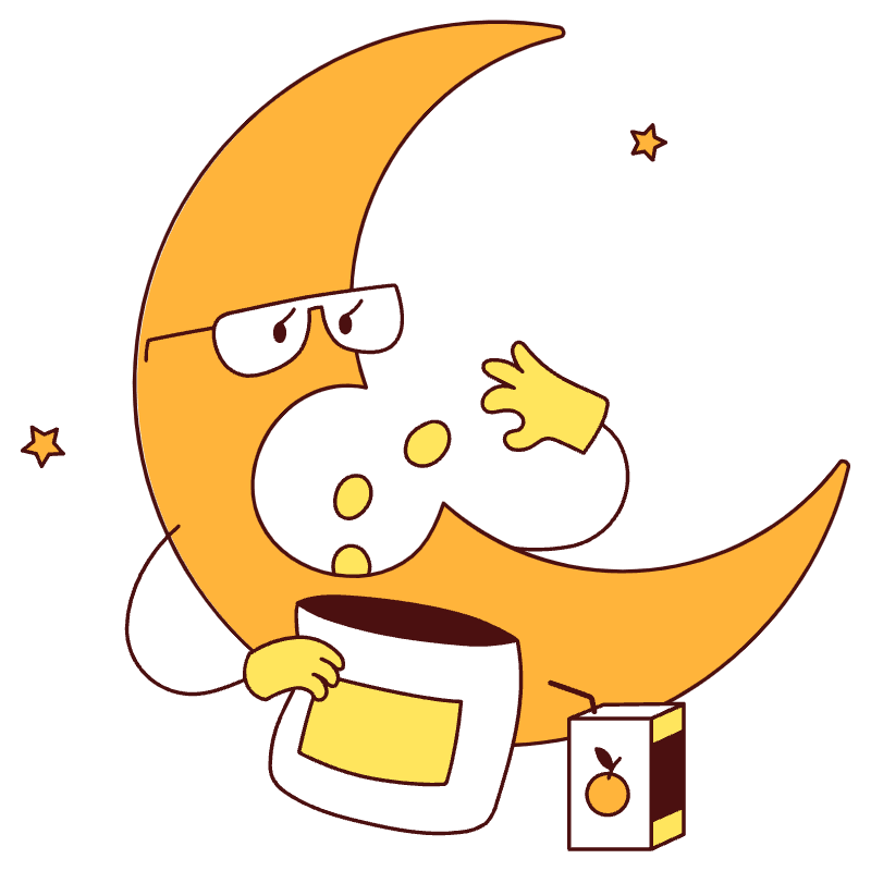 Midnight Snack Illustration from Lagos Set