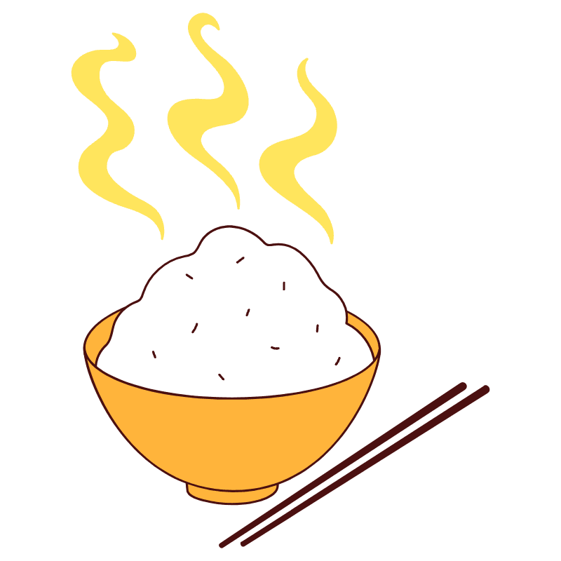 Rice Bowl Illustration from Lagos Set