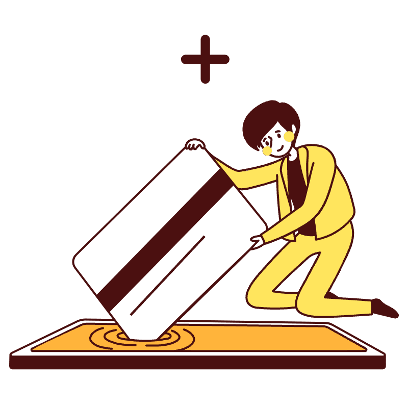Add Card 1 Illustration from Lagos Set
