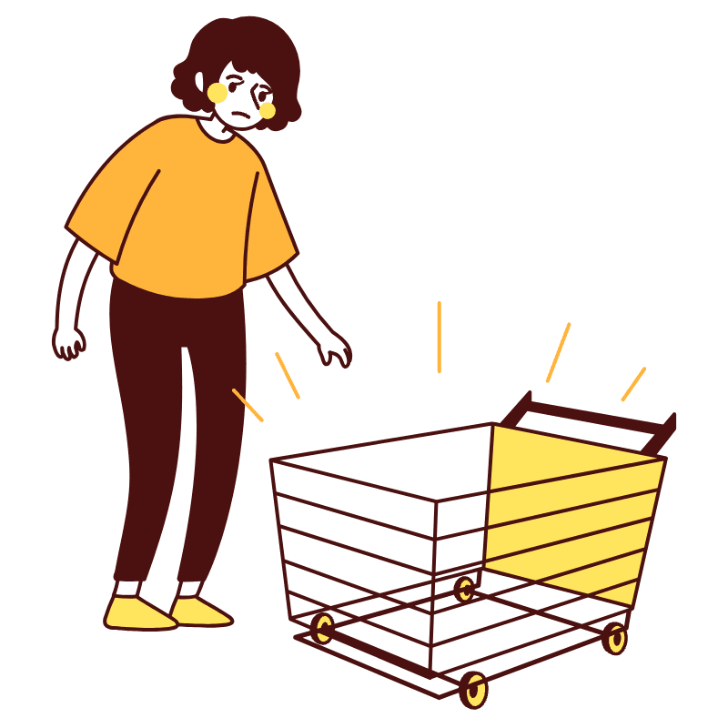 Interface E Commerce Empty Cart 1 Illustration from Lagos Set