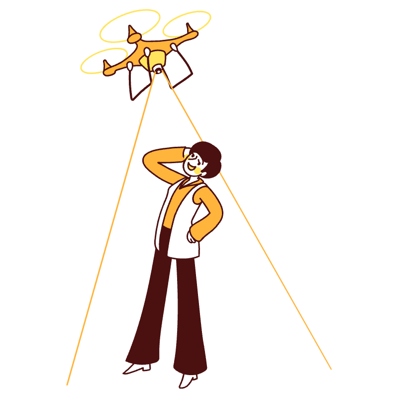 Drone Operator Variants 3 Illustration from Lagos Set