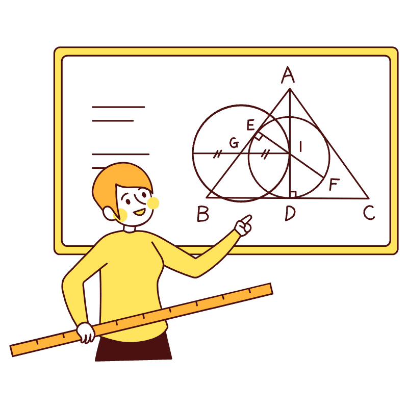 Mathematician Illustration from Lagos Set