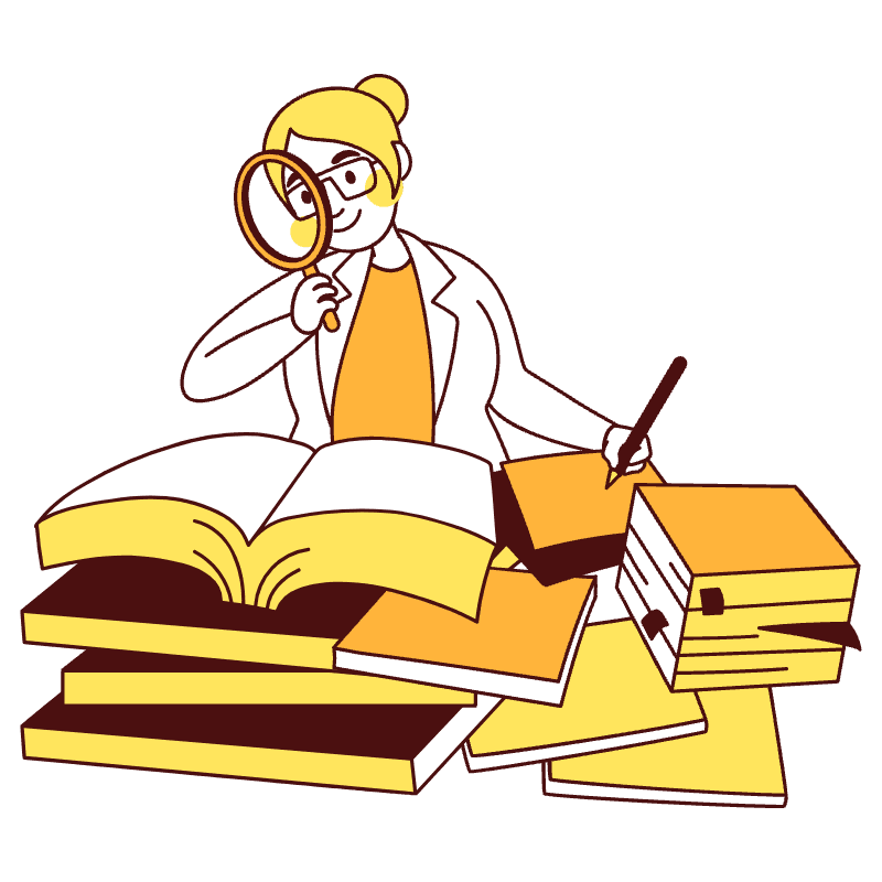 Researchers Illustration from Lagos Set