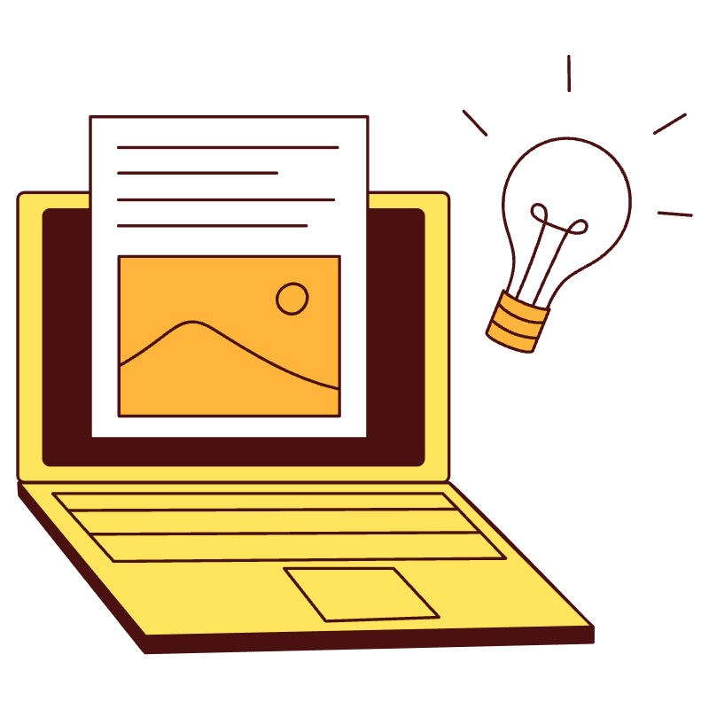 Content Creation Writing Illustration from Lagos Set