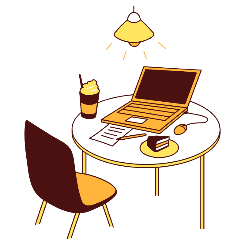 Freelancer Illustration from Lagos Set