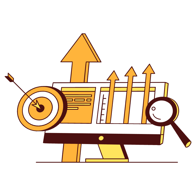 Sales And Marketing Illustration from Lagos Set