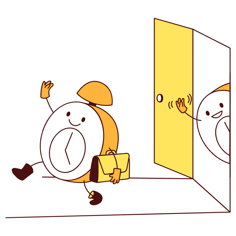 Time Out For Work Illustration from Lagos Set