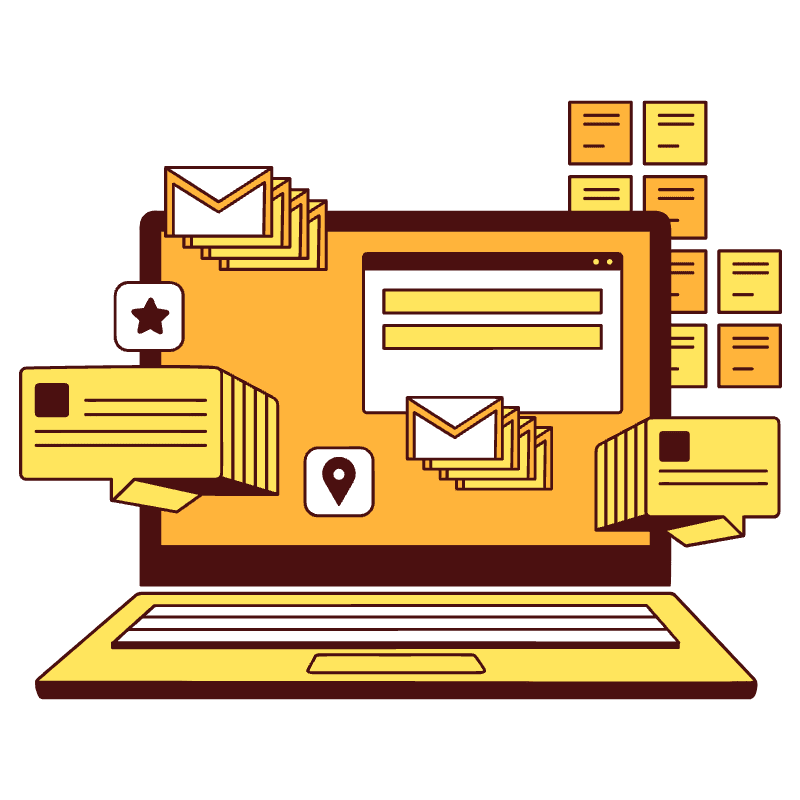 Work Apps 2 Illustration from Lagos Set