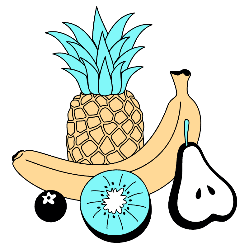Fruit Illustration from London Set