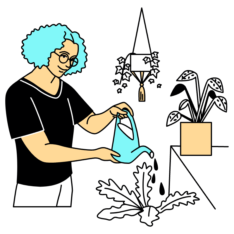 Grow Plants Illustration from London Set