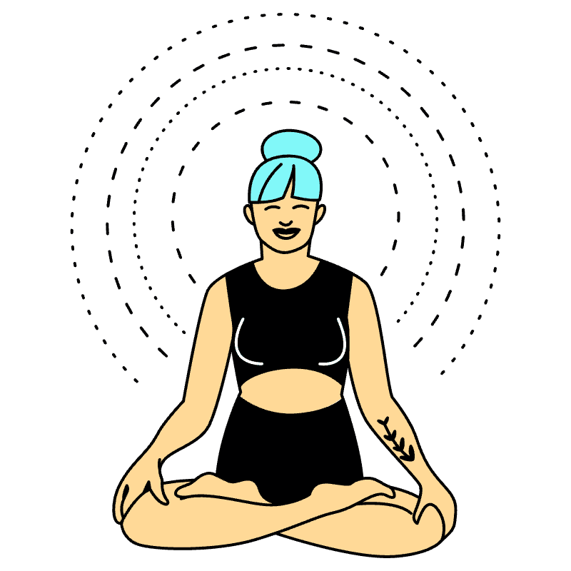 Leisure Meditation Illustration from London Set
