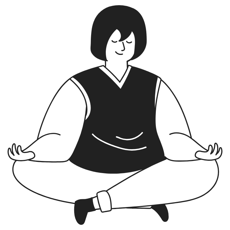 Meditation Yaga 4 Illustration from Milano Set