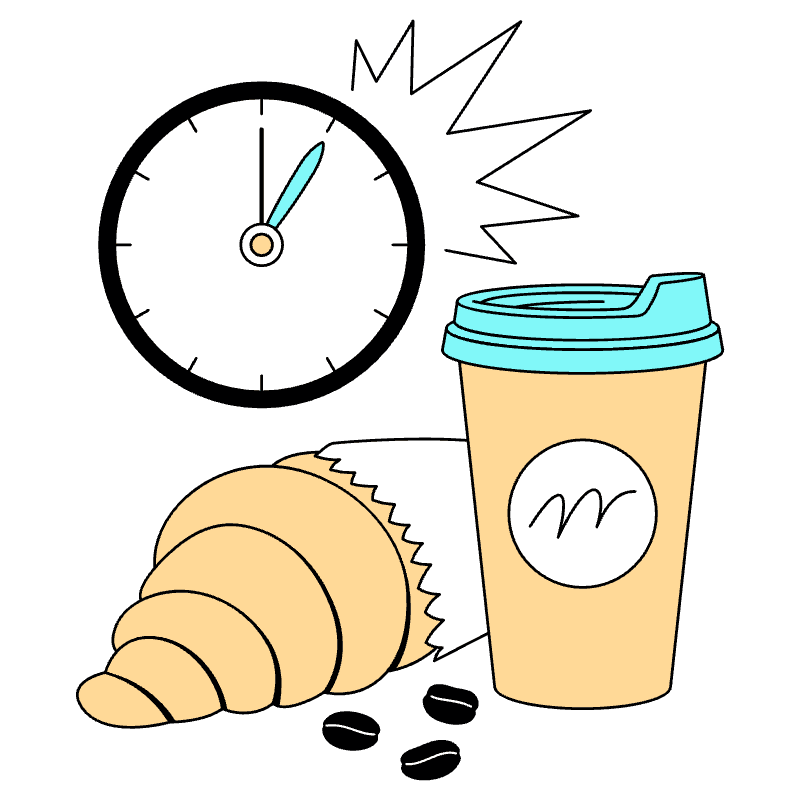 Recess Breaktime Illustration from London Set