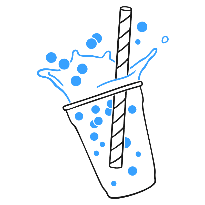 Bubble Tea Illustration from Brooklyn Set