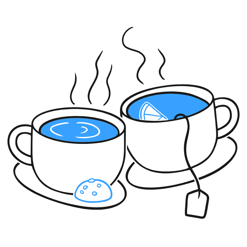 Coffee Tea 5 Illustration from Brooklyn Set