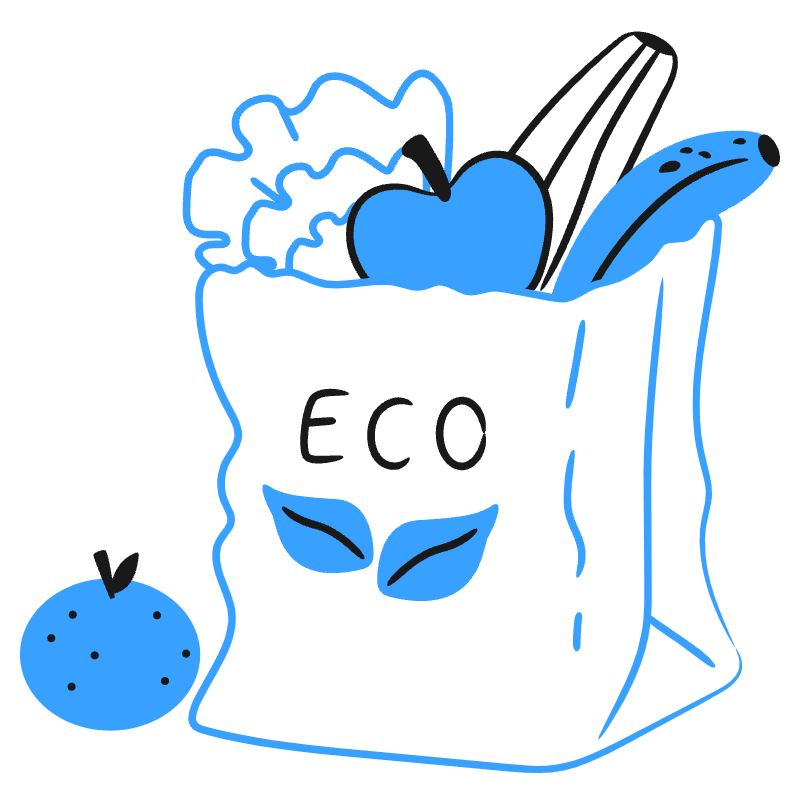 Eco Market 1 Illustration from Brooklyn Set