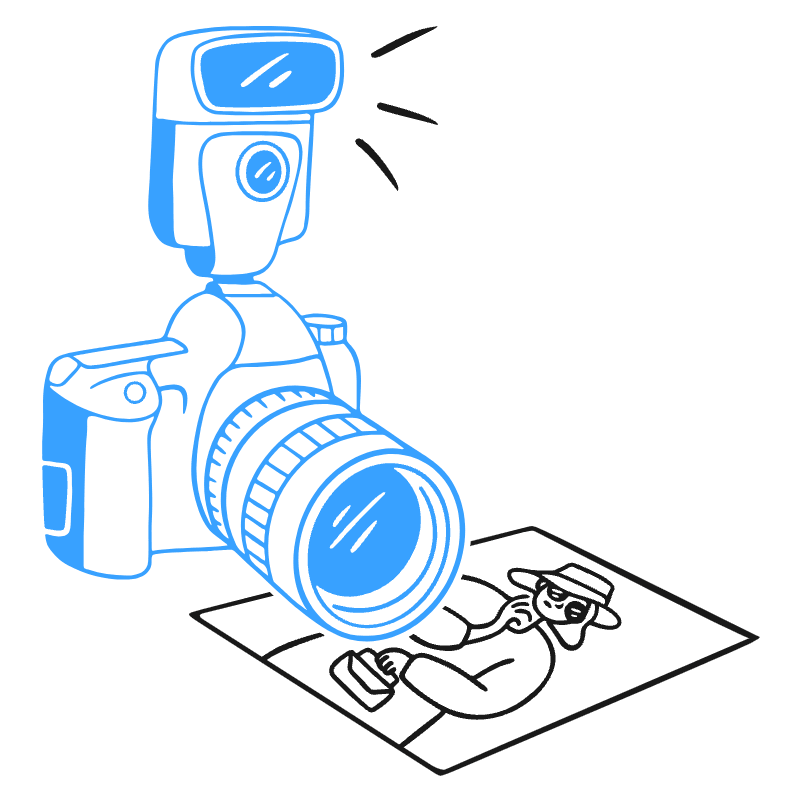 Photography Illustration from Brooklyn Set