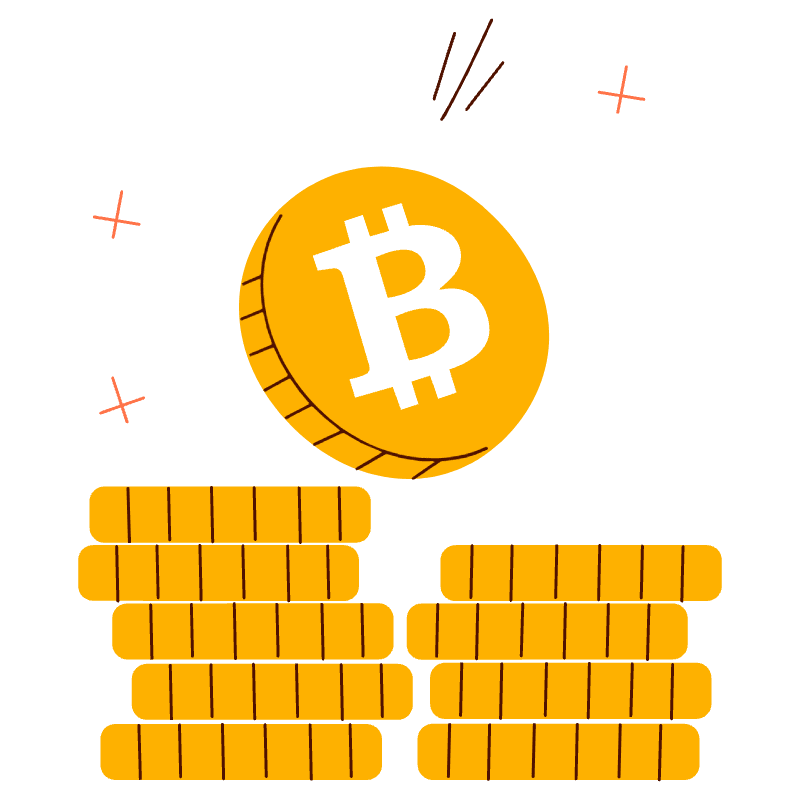 Bitcoin Illustration from Manchester Set
