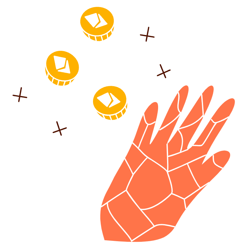 Diamond Hands Illustration from Manchester Set