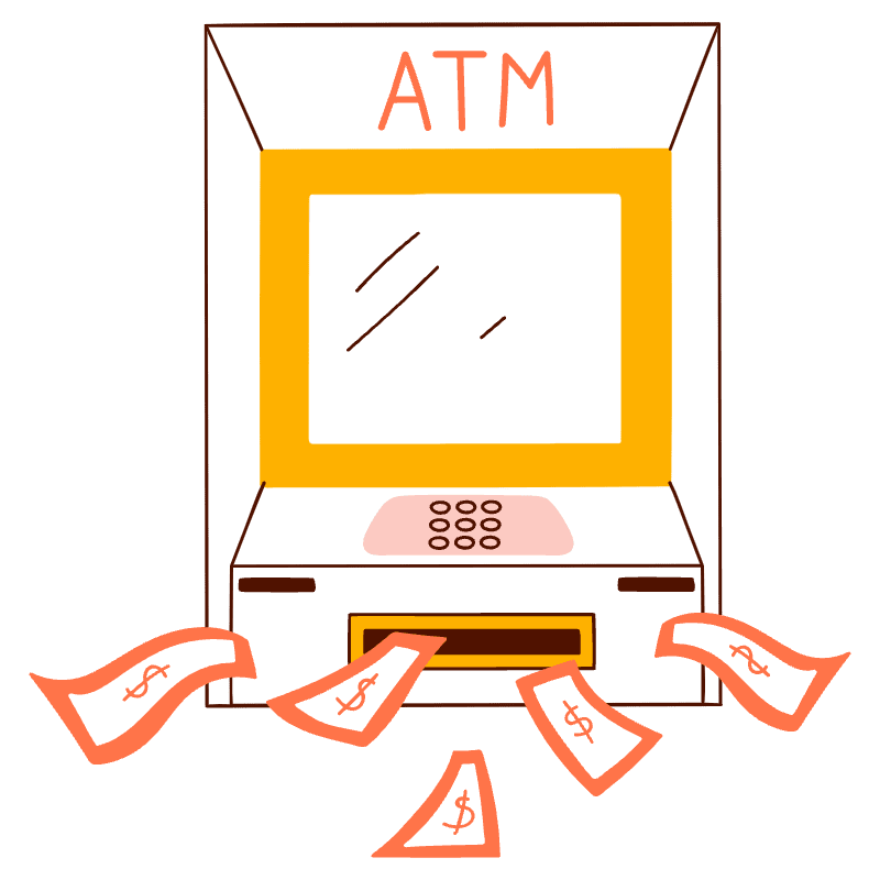 Atm Illustration from Manchester Set