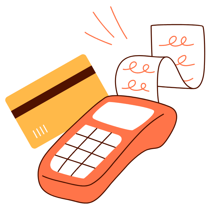 Card Payments Illustration from Manchester Set