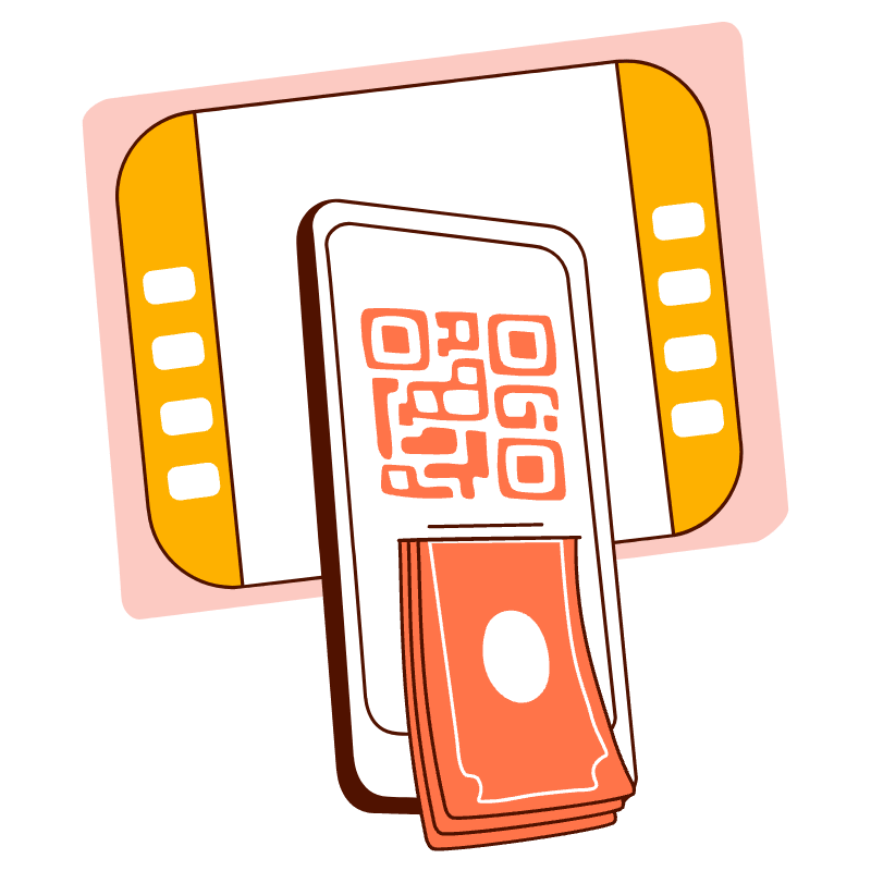 Cardless Withdrawal Illustration from Manchester Set