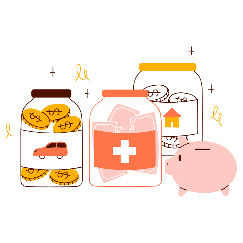 Emergency Funds Illustration from Manchester Set