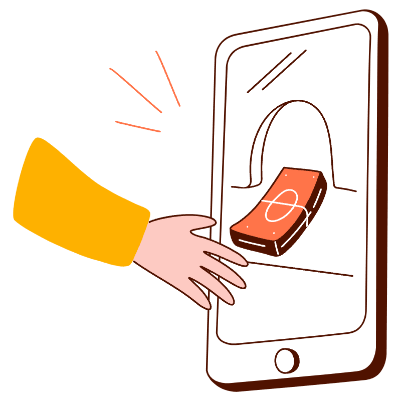 Online Banking 1 Illustration from Manchester Set