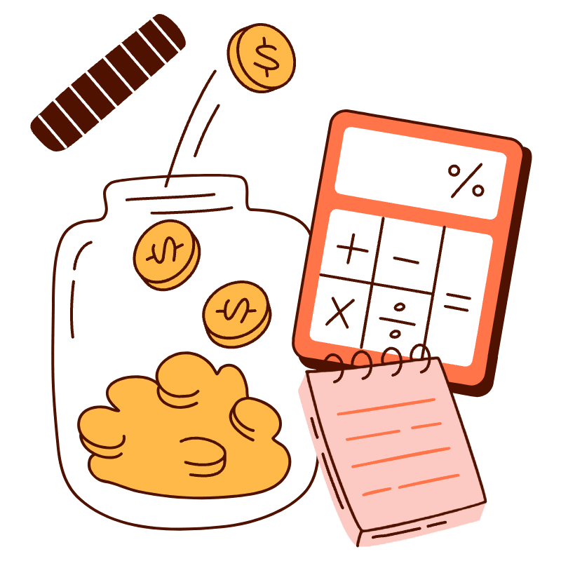 Personal Finance Illustration from Manchester Set