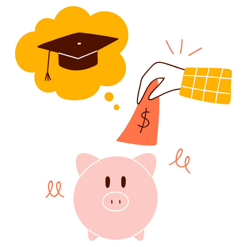 Saving For The Future Illustration from Manchester Set