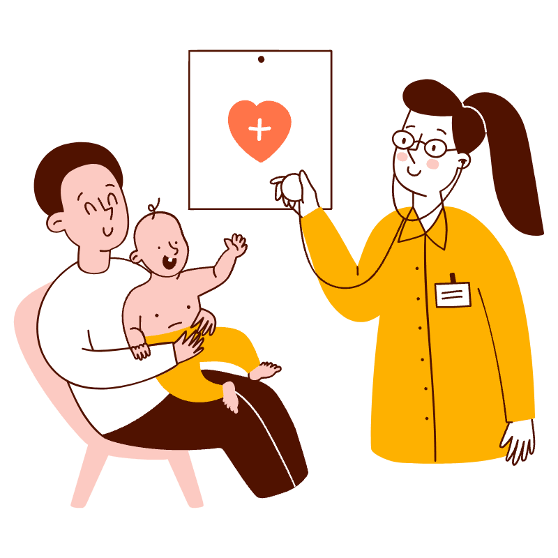 Checkup Illustration from Manchester Set