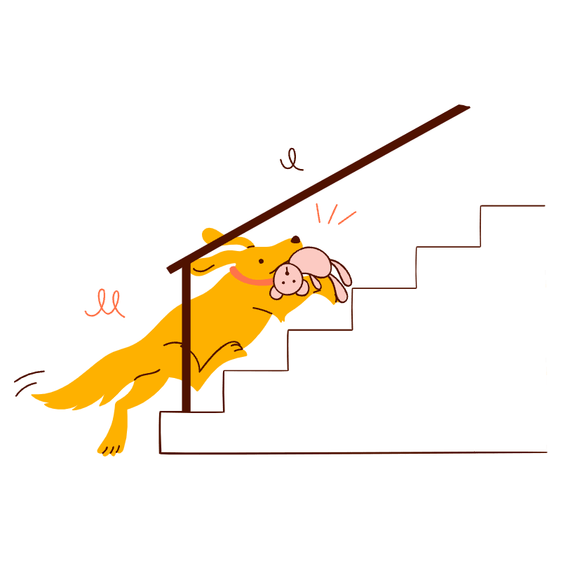Climbing Stairs Illustration from Manchester Set