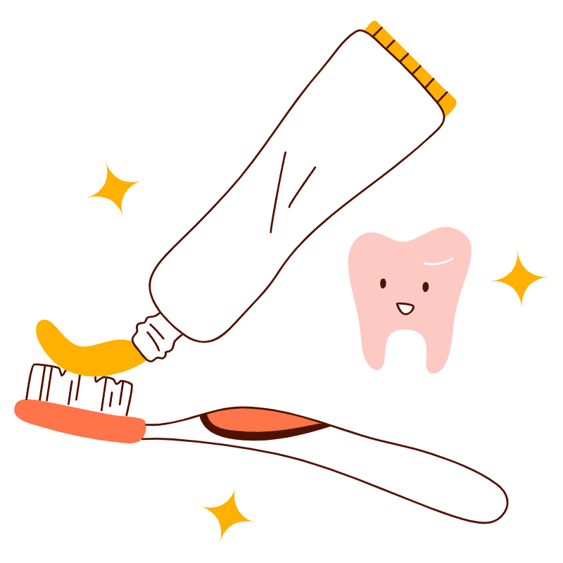 Dental Health Illustration from Manchester Set
