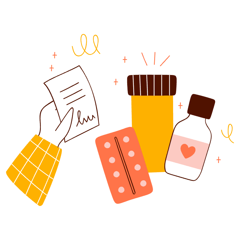 Medicine Illustration from Manchester Set