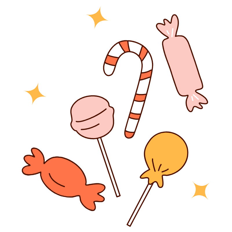 Candy Illustration from Manchester Set