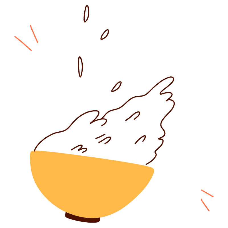 Grains Rice Illustration from Manchester Set