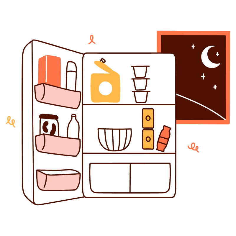 Midnight Snack 2 Illustration from Manchester Set