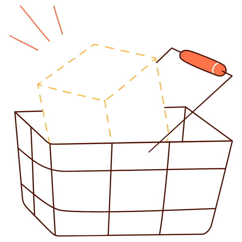 Empty Cart Illustration from Manchester Set