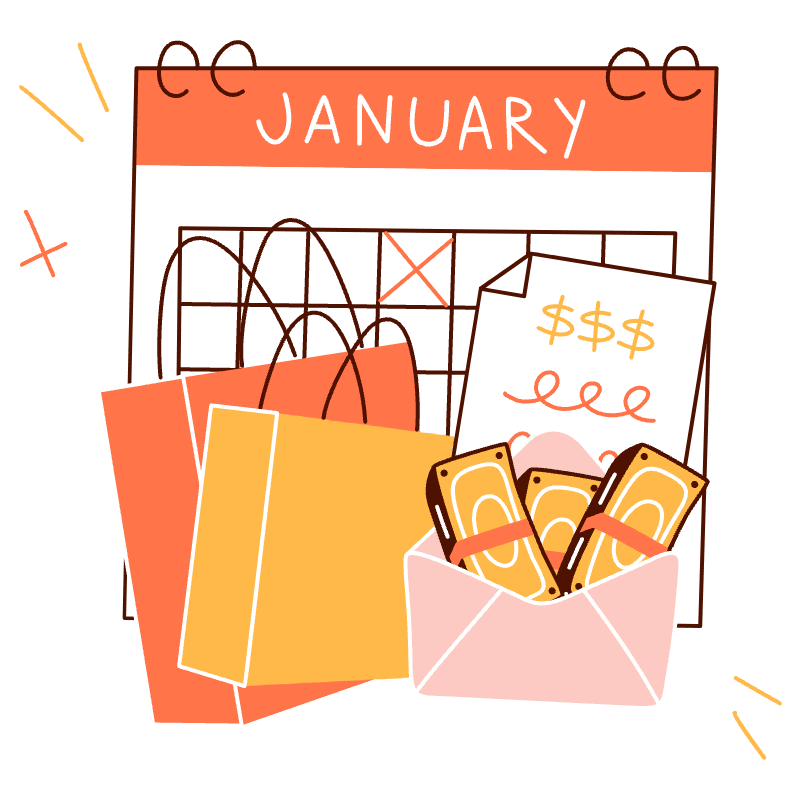 Pay Day Sale Illustration from Manchester Set